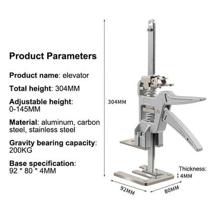 Professional Panel Lifting Jack for doors and cabinets, 2-pack