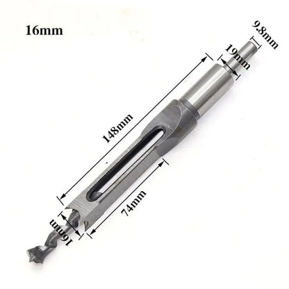 Square Wood Mortise Drill Bit