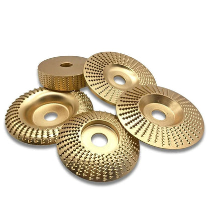 Wood Shaping Disc for Angle Grinder - Carbide Coated