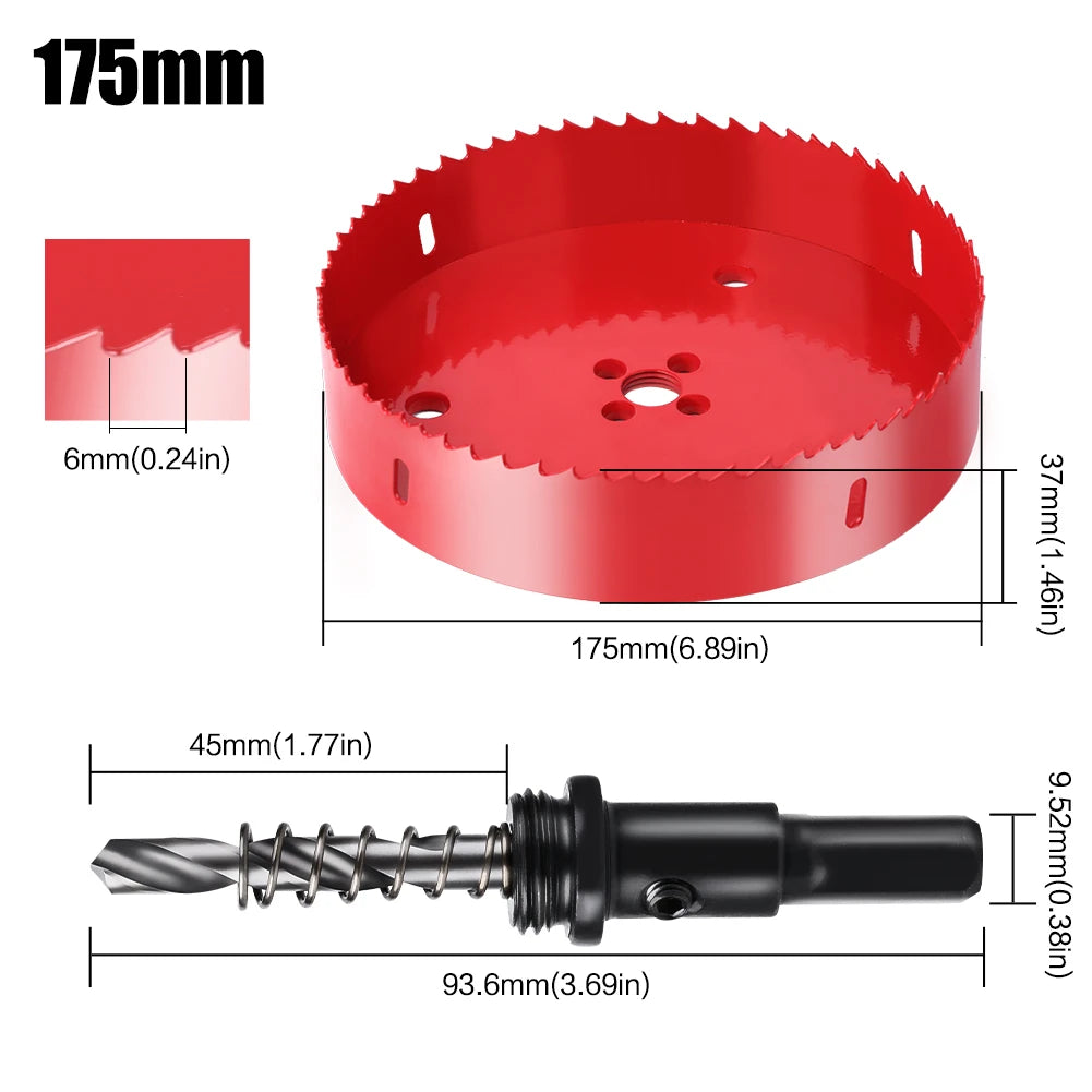 M42 bi-metal hole saw 100-175mm - image 7 of 22
