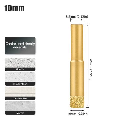 Diamond hole saw drill bit for tile, glass and marble - image 19 of 42