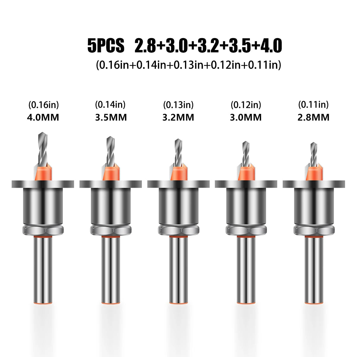 Adjustable Countersink Drill Bit – 8mm/10mm Shank, Carbide Tip