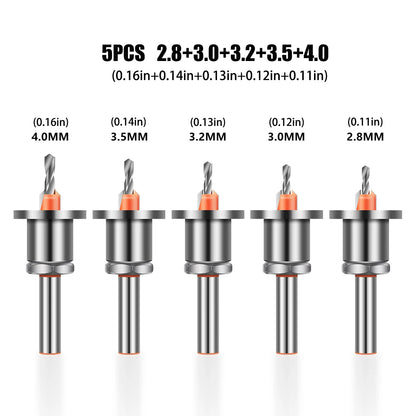 Adjustable Countersink Drill Bit – 8mm/10mm Shank, Carbide Tip