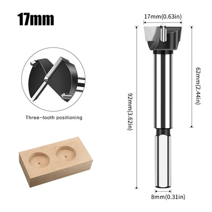 12-60mm tungsten carbide Forstner hinge boring bit - image 22 of 34