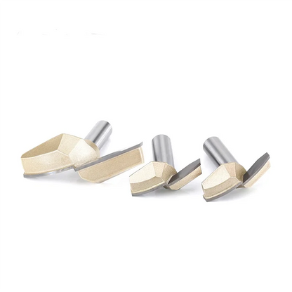 Classic Straight Router Bit - 1/2 Inch Shank, Tungsten Carbide