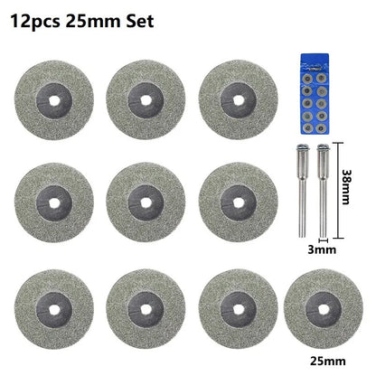 Mini diamond saw blade for rotary tools - view 8