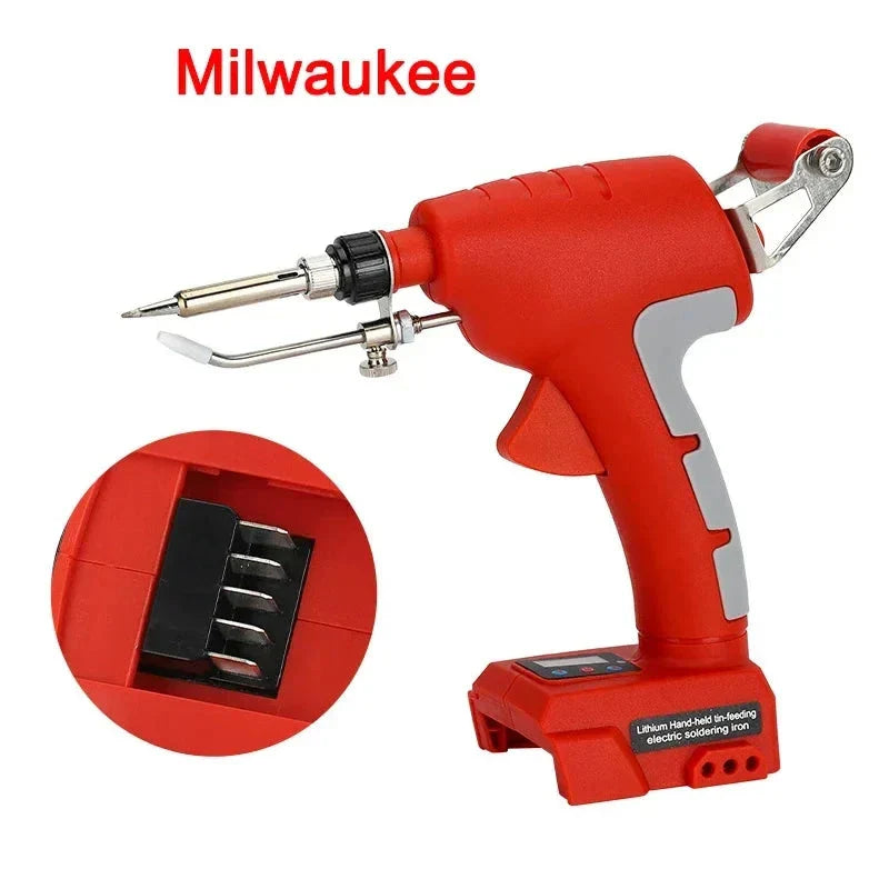 Cordless Soldering Iron - 18V Battery Compatible (Battery Not Included)