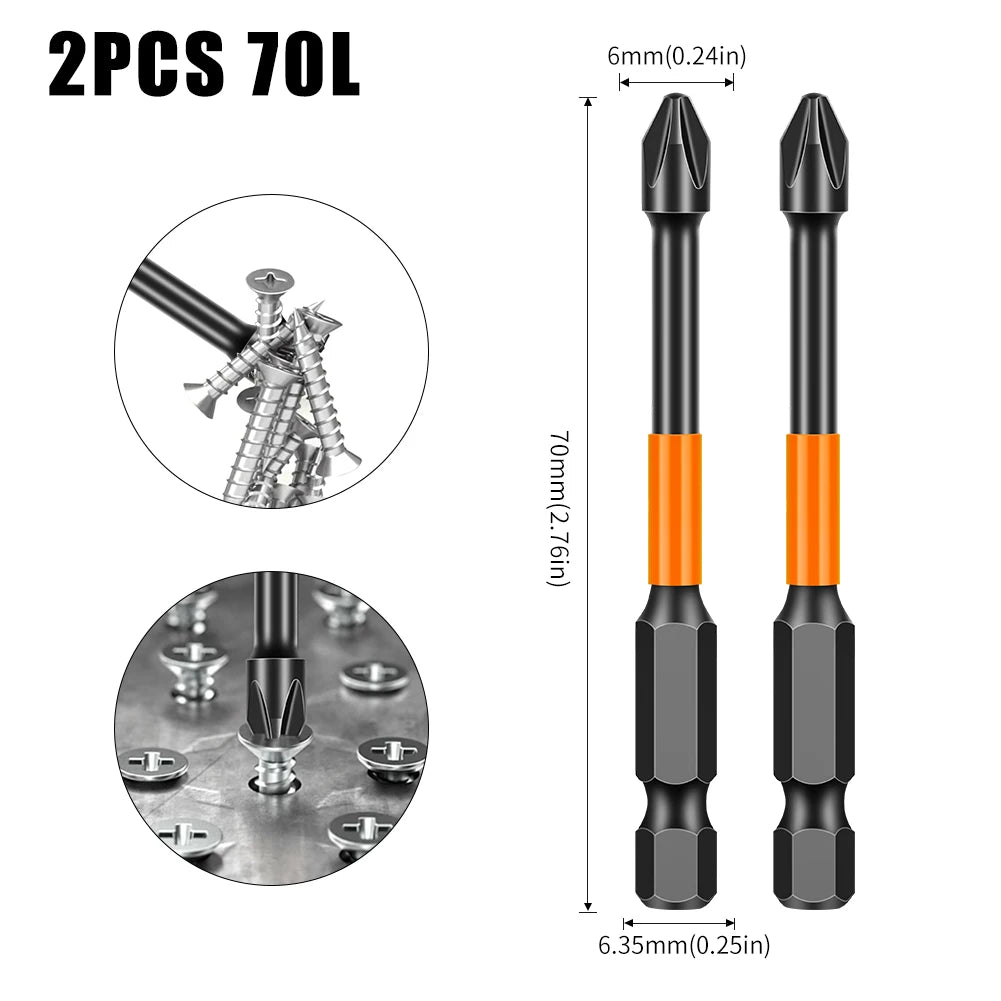 PH2 magnetic cross head screwdriver bit - image 13 of 41