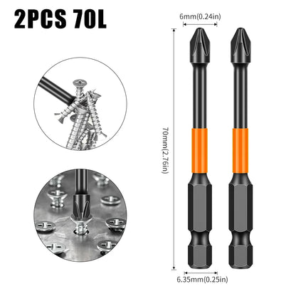 PH2 magnetic cross head screwdriver bit - image 13 of 41