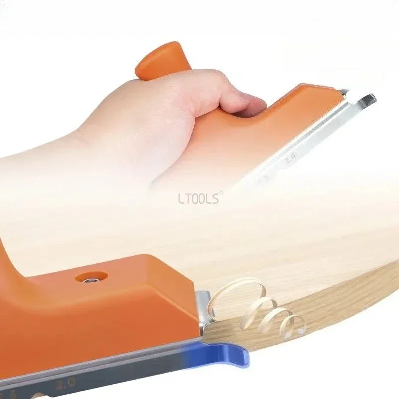 Woodworking Edge Trimmer Scraper – Straight & Arc Deburring Tool