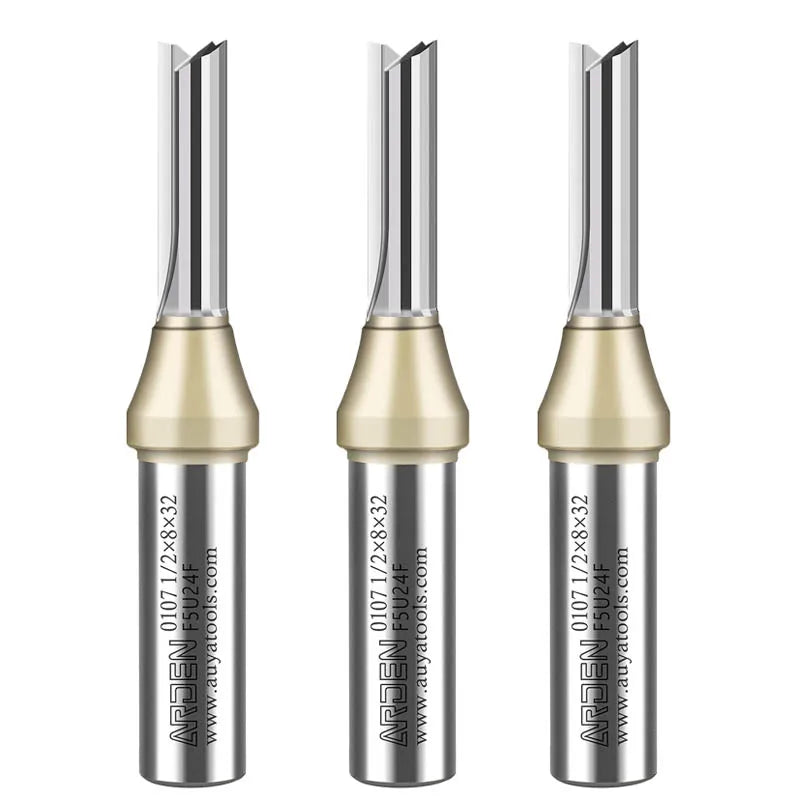 Arden Straight Router Bit - Tungsten, 1/4 Inch Shank