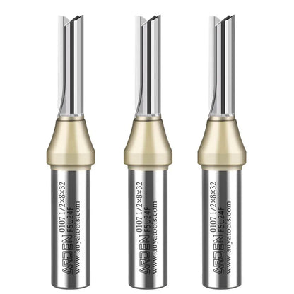 Arden Straight Router Bit - Tungsten, 1/4 Inch Shank