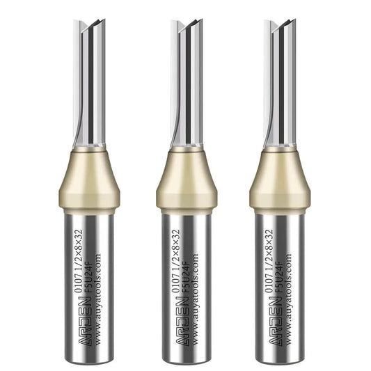 Arden Straight Router Bit - Tungsten, 1/4 Inch Shank