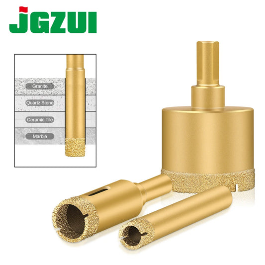 Diamond hole saw drill bit for tile, glass and marble - image 1 of 42