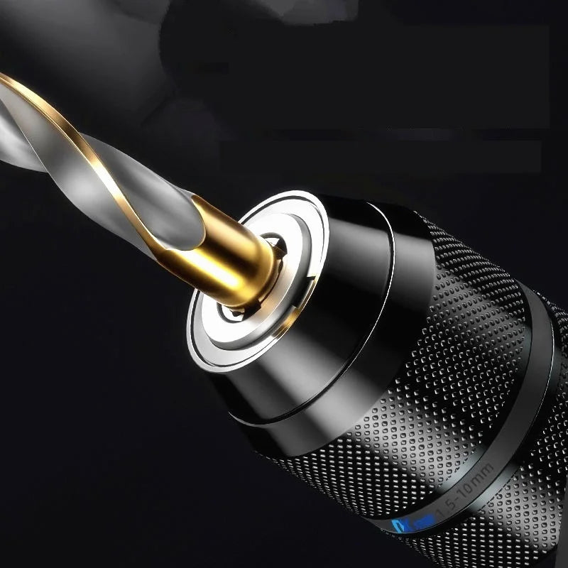 Self-Locking Keyless Metal Drill Chuck - 10mm/13mm