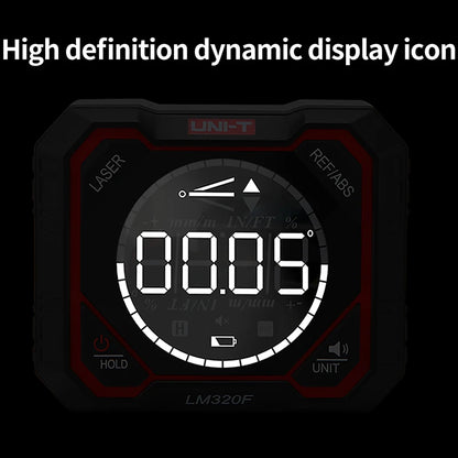 UNI-T Digital Angle Meter – Magnetic Inclinometer & Bevel Box