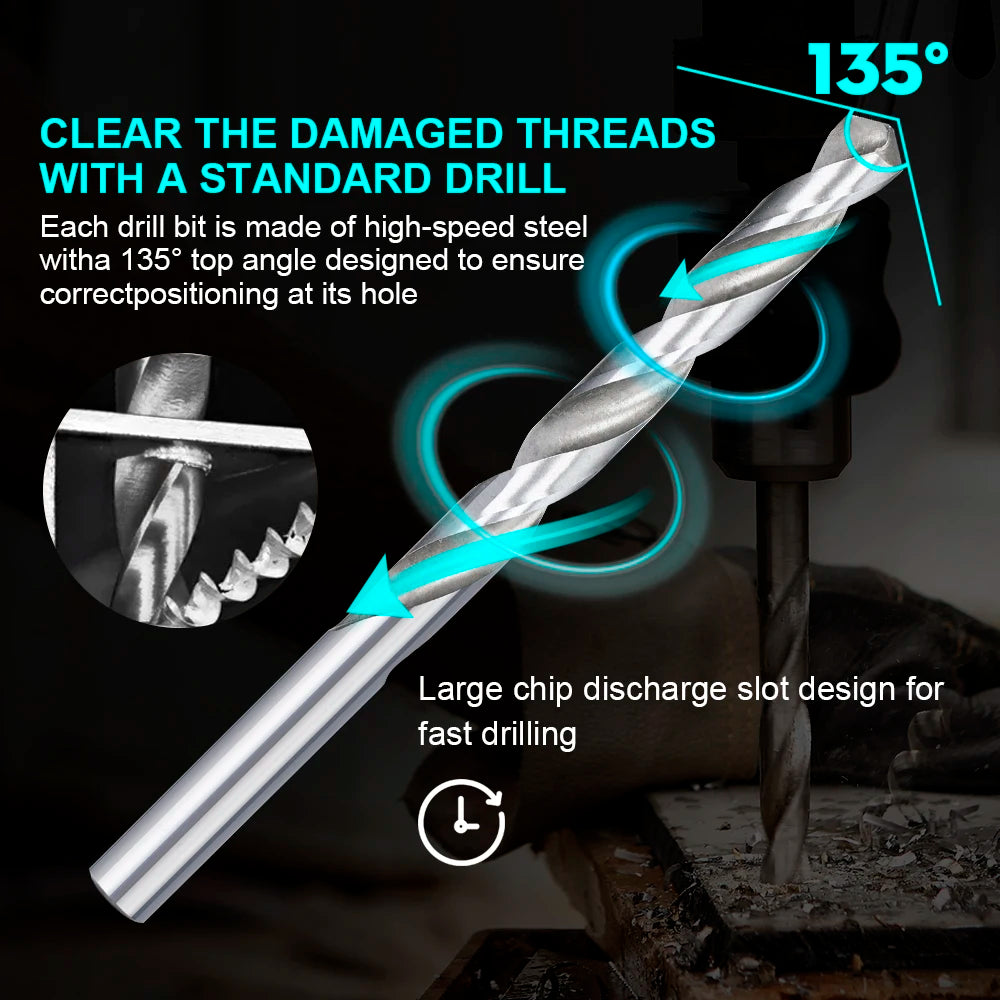 Thread repair insert kit - image 4 of 29