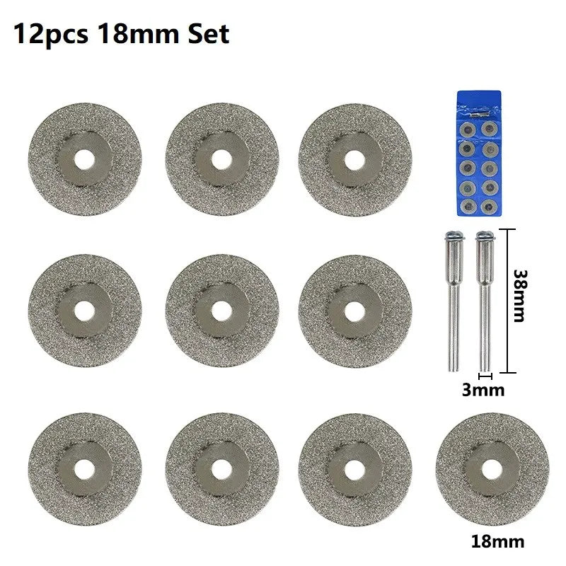 Mini diamond saw blade for rotary tools - view 10