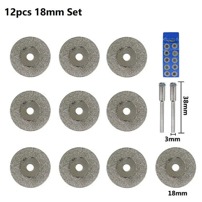 Mini diamond saw blade for rotary tools - view 10