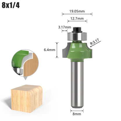 8mm shank straight router bit - image 9 of 15