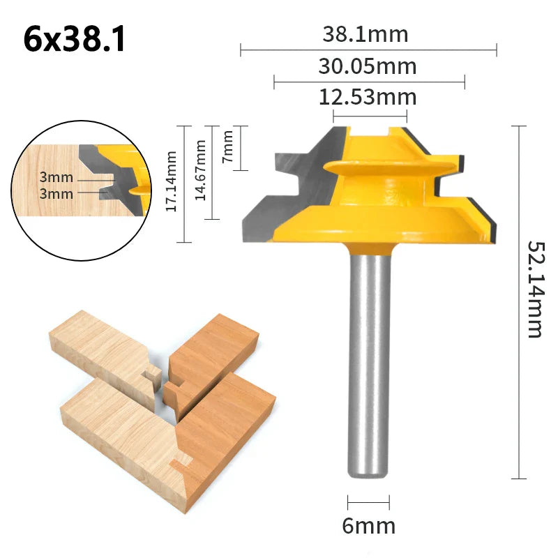45-Degree Miter Router Bit - Precision Joinery