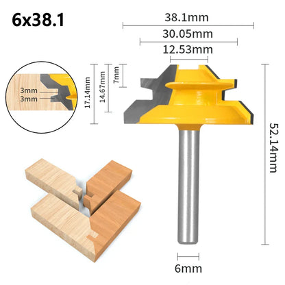 45-Degree Miter Router Bit - Precision Joinery