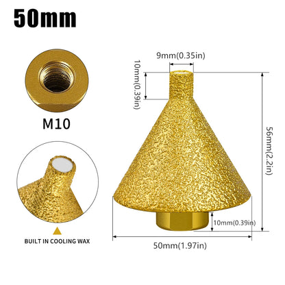 Diamond chamfer and reaming bit full product view