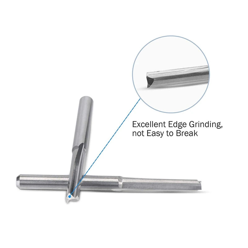 3.175mm shank 2-flute straight end mill, 10-piece set - view 4