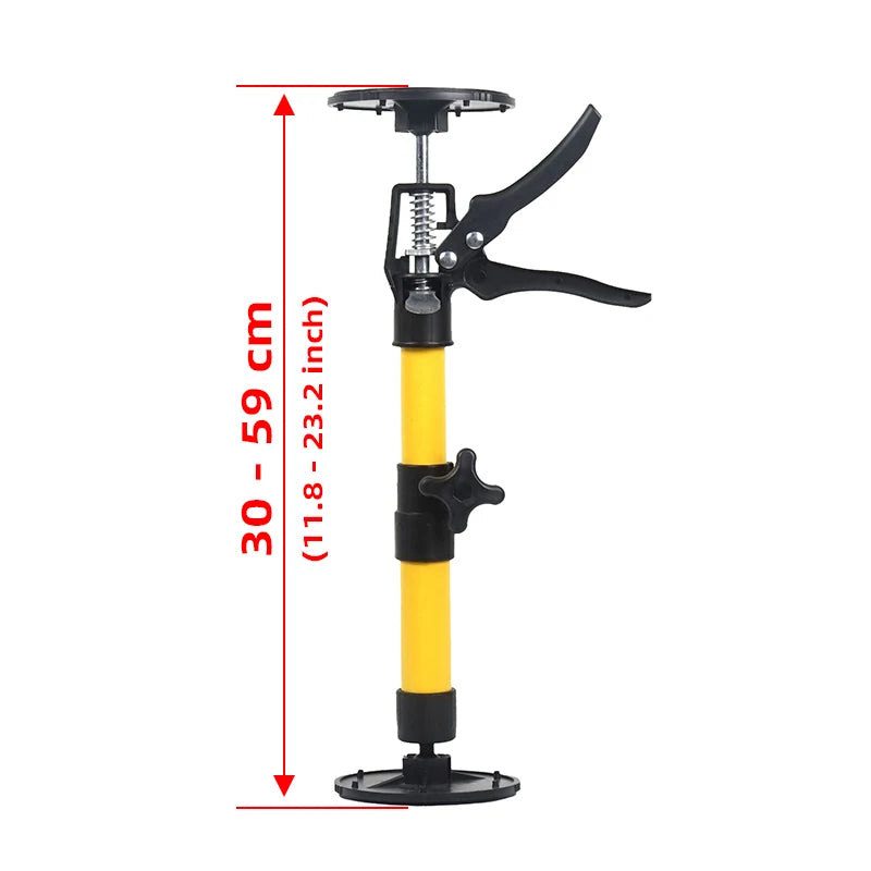 Drywall door lift support rod - view 2