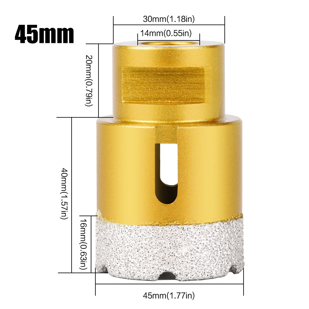 Diamond core drill bit - view 12