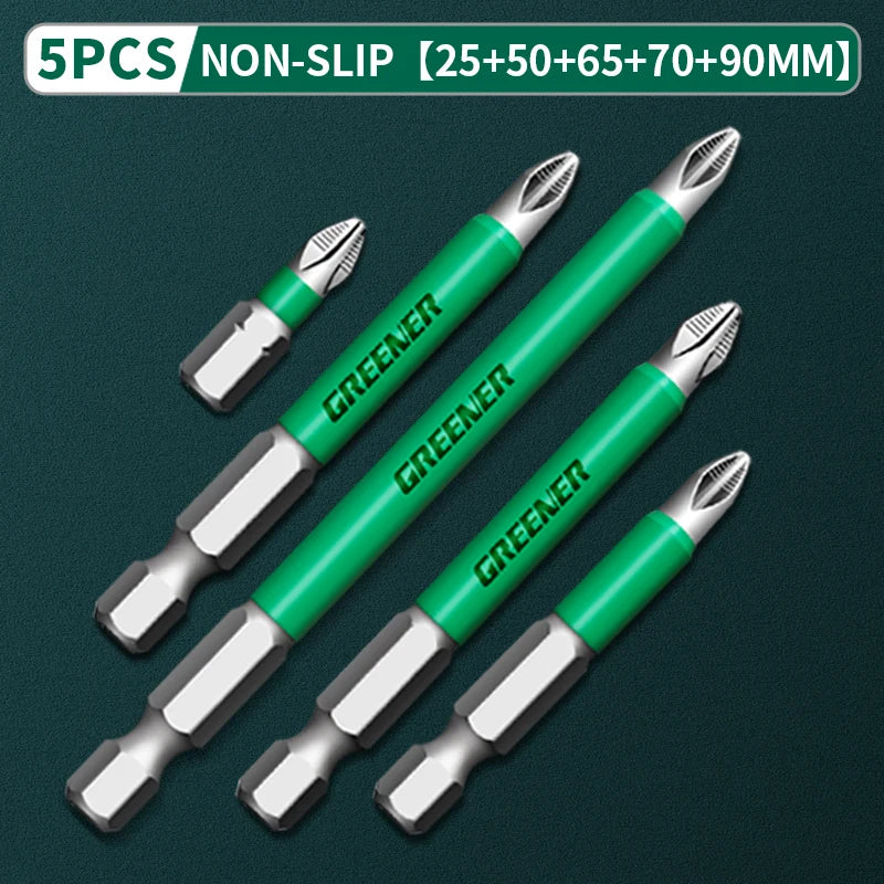 Electric Precision Screwdriver Set – PH2 Magnetic Bits, 25-150mm