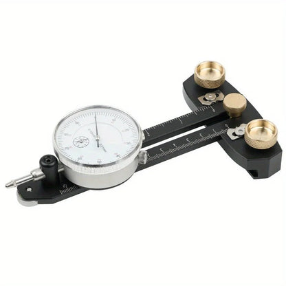 Alignment gauge used on drill press for calibration