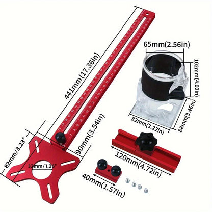 4-in-1 Router Edge Guide for Woodworking