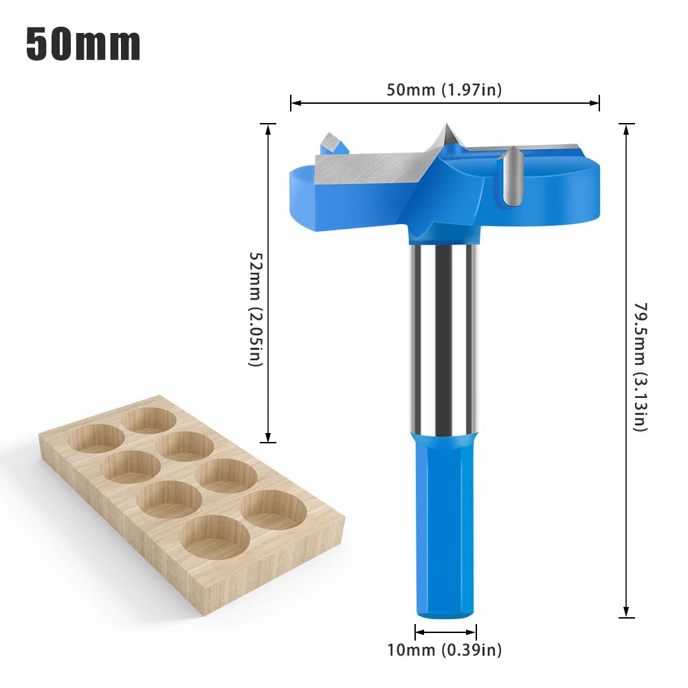 Hinge boring drill bit - view 8