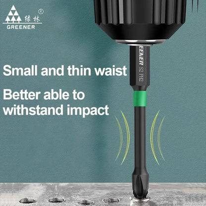Magnetic Screwdriver Bit Set – Heavy-Duty Impact Drill Bits (50-150mm)