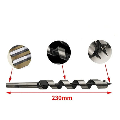 6-Piece Carpenter's Wood Drill Bit Set
