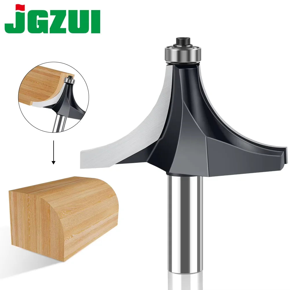 12mm shank round over router bit with bearing - image 1 of 27