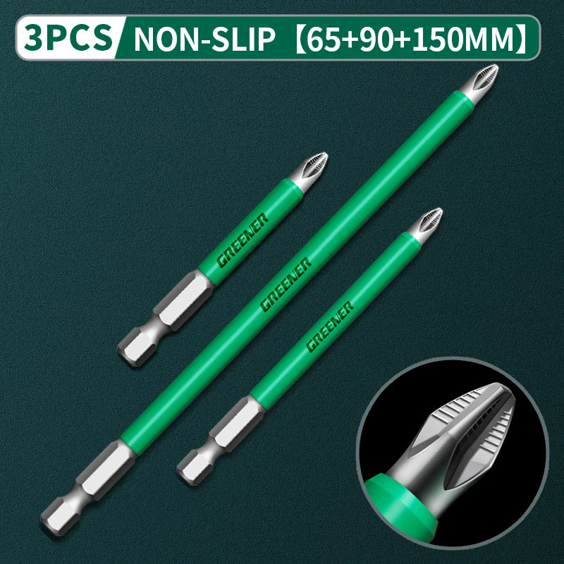 Electric Precision Screwdriver Set – PH2 Magnetic Bits, 25-150mm