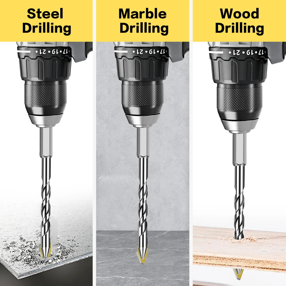 Eccentric drill bit set - view 4