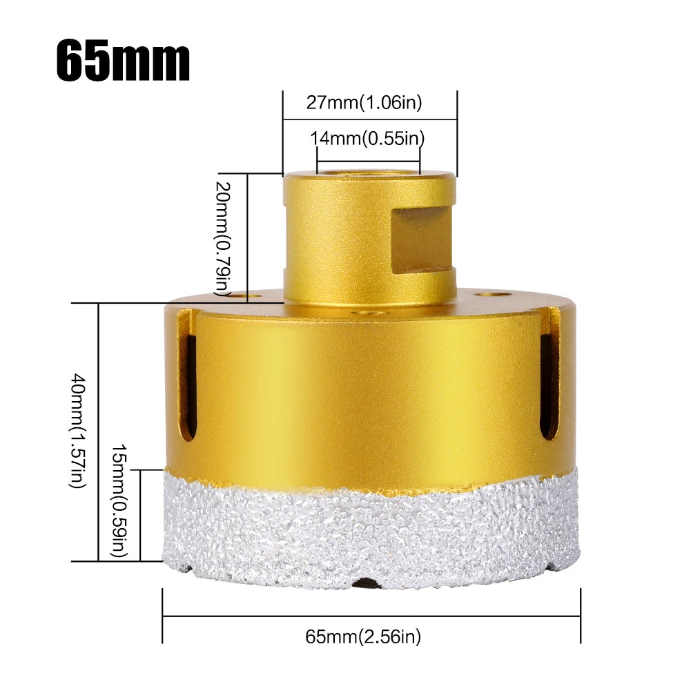 Diamond core drill bit - view 14