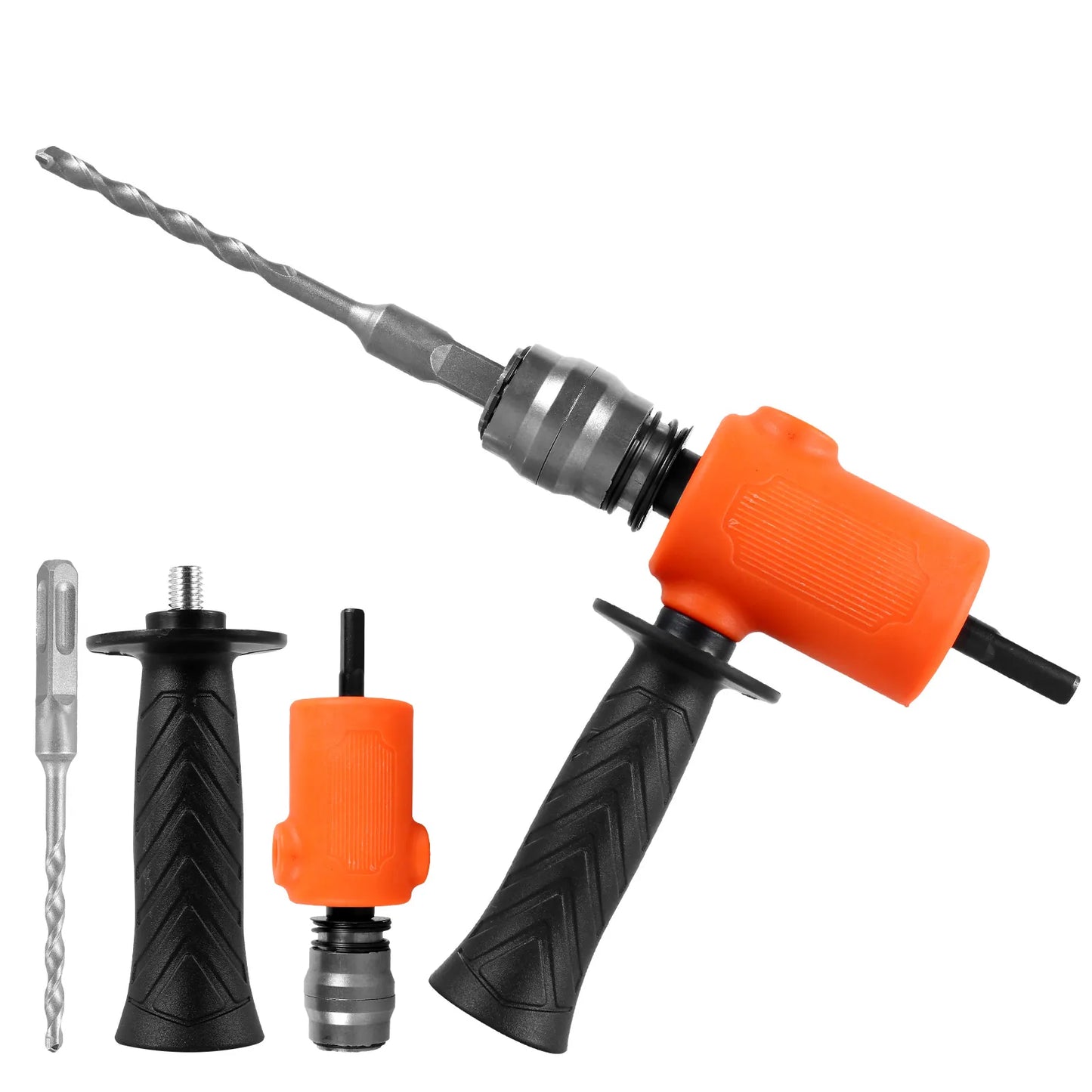 Electric Drill to Hammer Adapter - Forged Steel