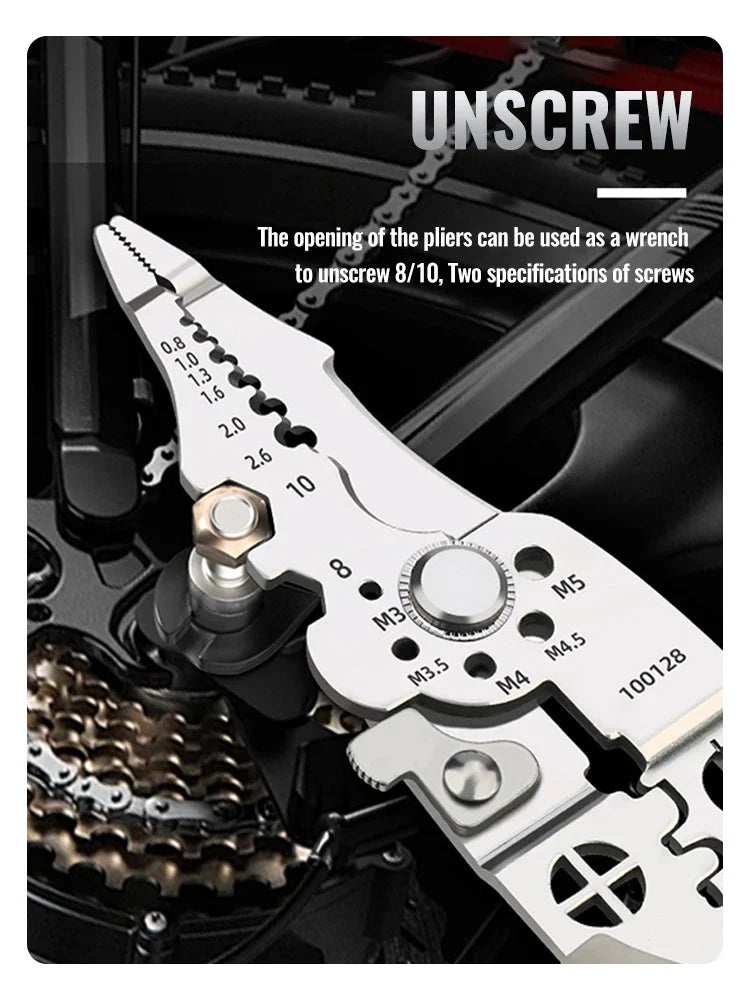 11-in-1 Electrician's Multi-Tool Pliers