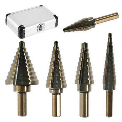 Kit Brocas Escalonadas – Aço Rápido HSS 4241