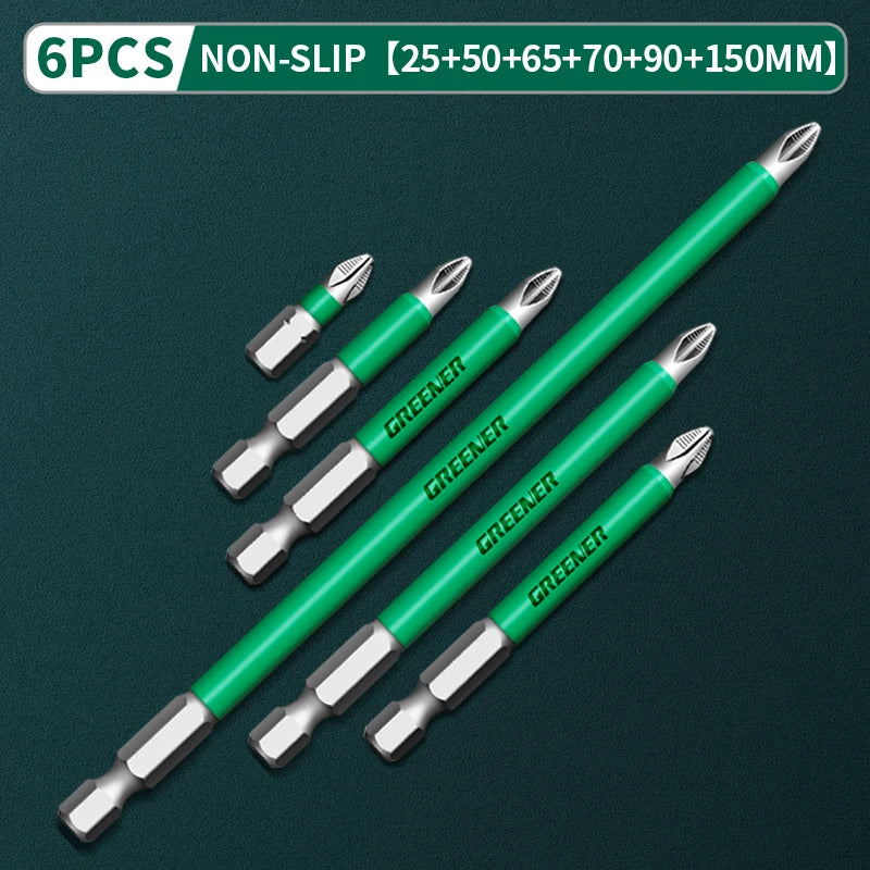 Electric Precision Screwdriver Set – PH2 Magnetic Bits, 25-150mm