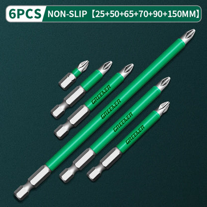 Electric Precision Screwdriver Set – PH2 Magnetic Bits, 25-150mm
