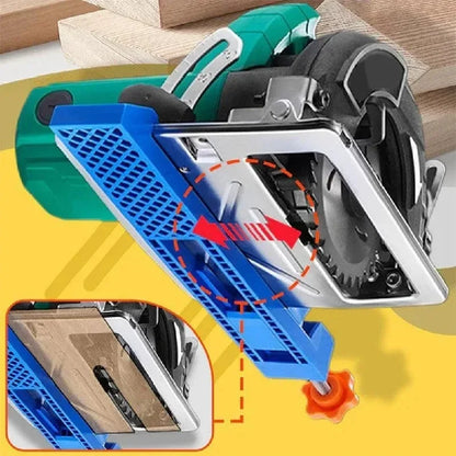Adjustable Cutting Machine Guide Rail – ABS Circular Saw Positioning Clamp