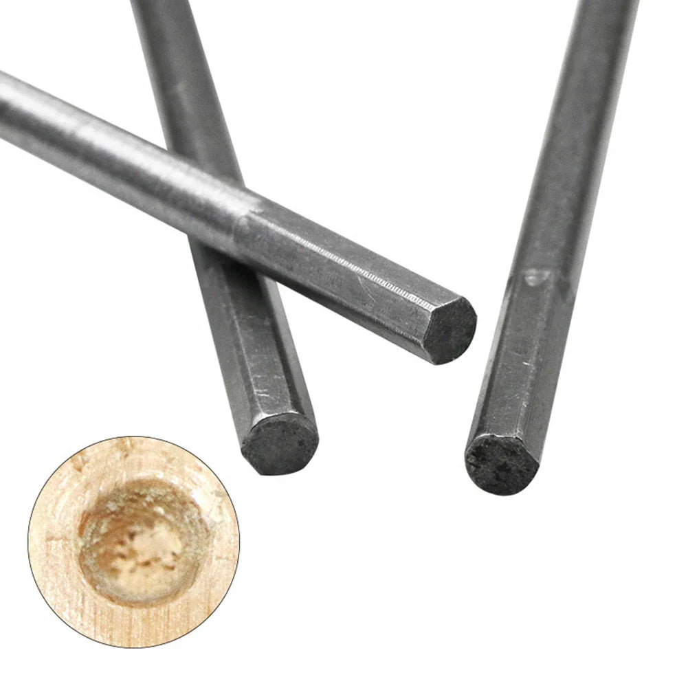 6-Piece Flat Spade Wood Drill Bit Set