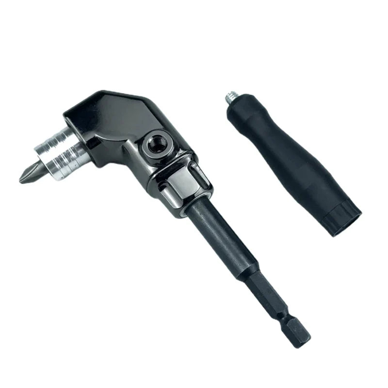 90-Degree Angle Screwdriver Adapter for tight spaces