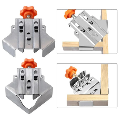 90-Degree Corner Clamp – Adjustable Swing Jaw for Framing & Welding