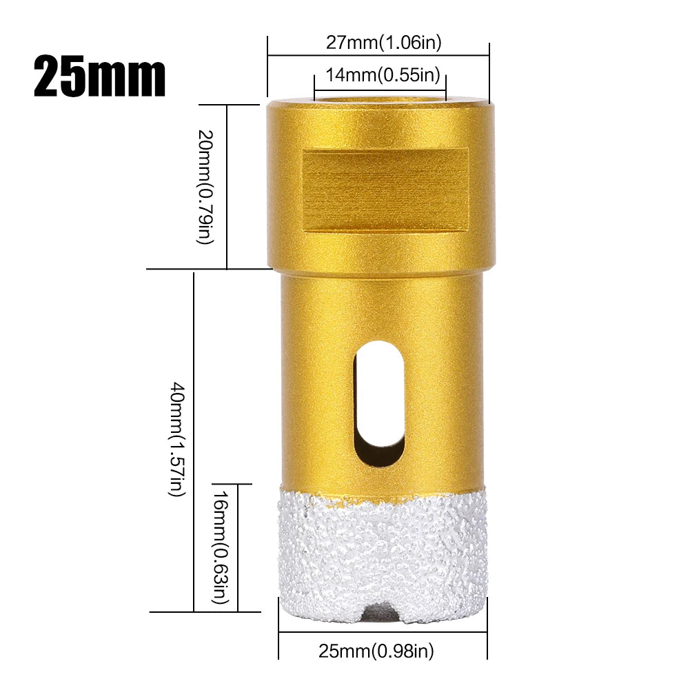 Diamond core drill bit - view 18